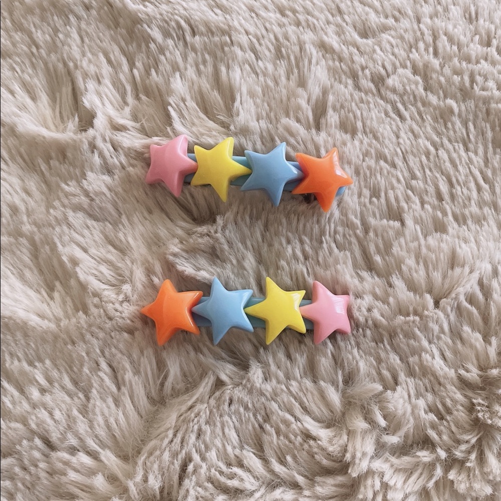 Star Hair Clip Set